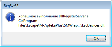 Успешное выполнение